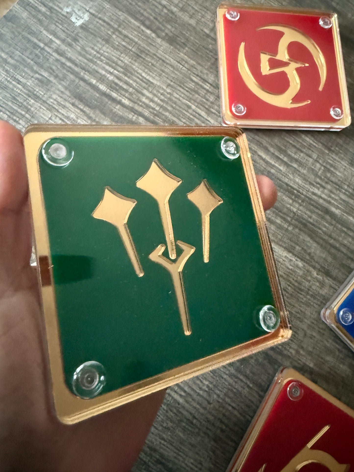 Final Fantasy XIV MMORPG Acrylic Layered Drinkware Coasters | All Job options