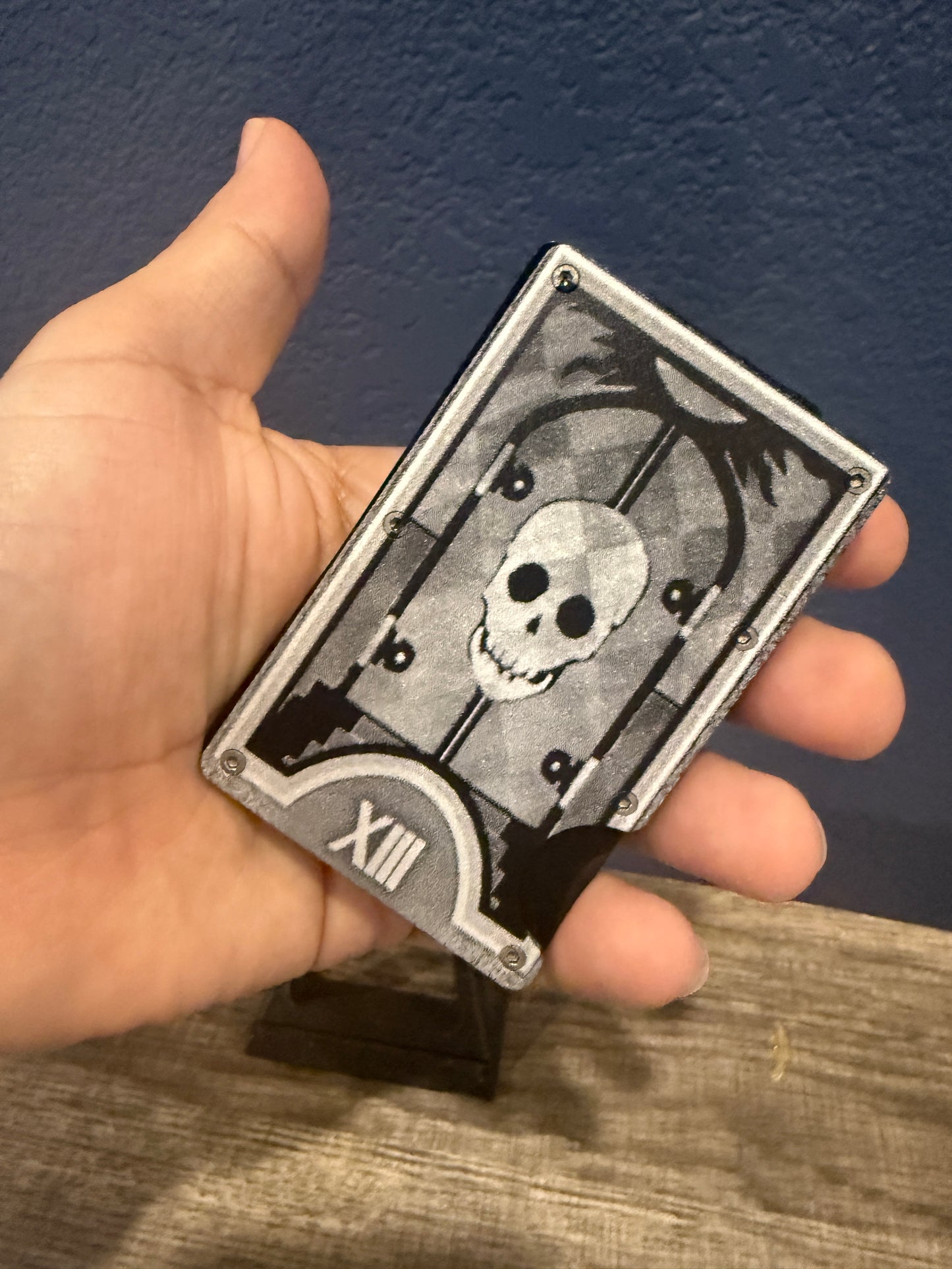 Arcana Tarot Card Persona Series Slim Metal Aluminum Wallet
