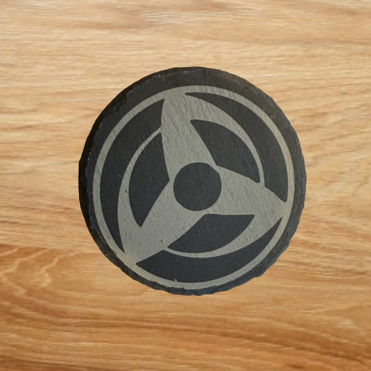 Naruto Anime Sharingan Eyes Slate Coaster