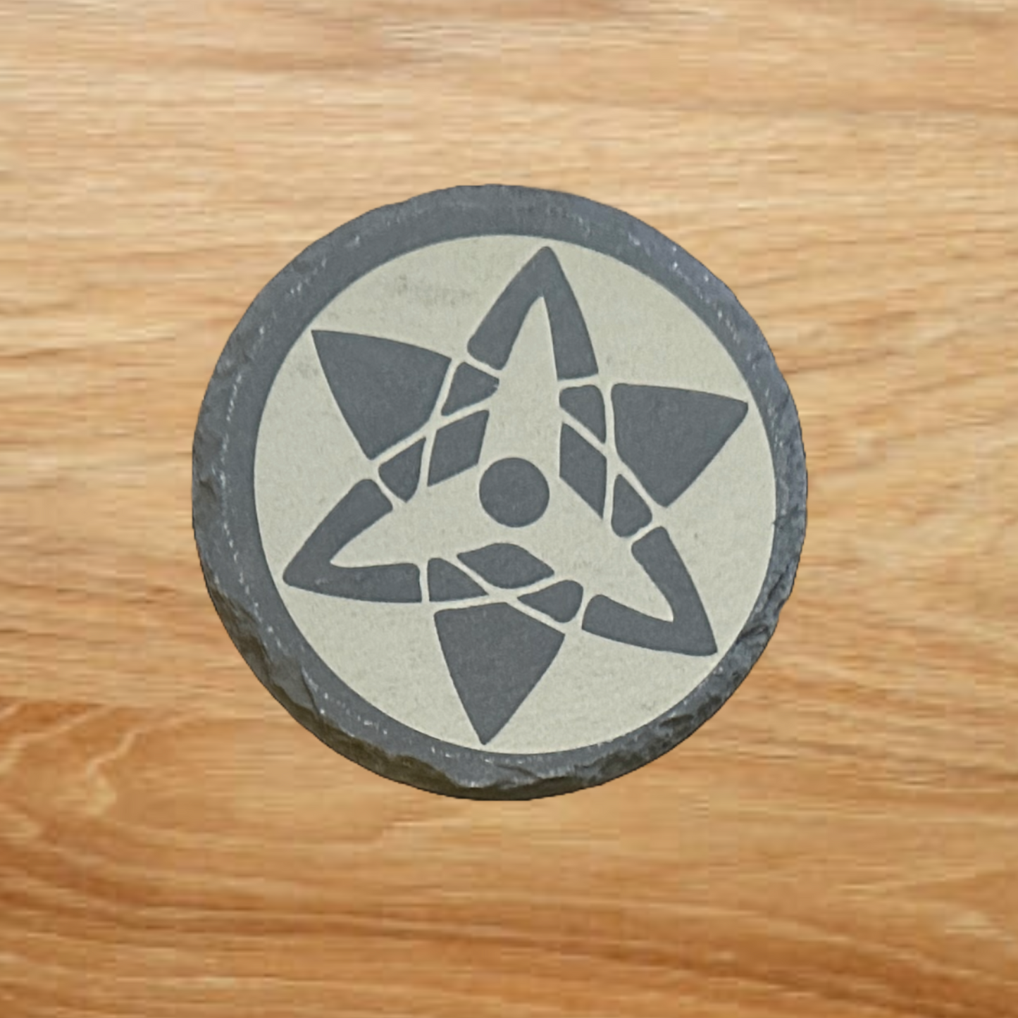Naruto Anime Sharingan Eyes Slate Coaster