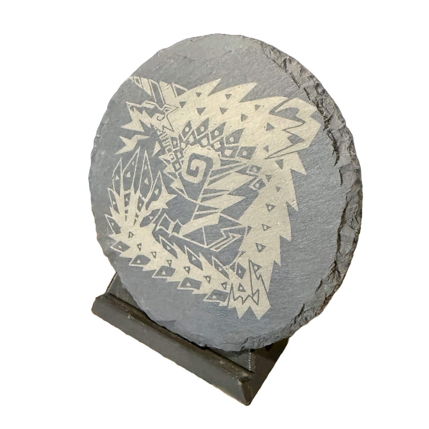 Monster Hunter Game Round Slate Coaster, 20+ Monsters Available