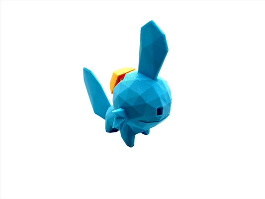 Low Poly Mudkip Pokemon Mechanical Switch Fidget Toy | Stim Toy, Stress Relief, ADHD, ASMR