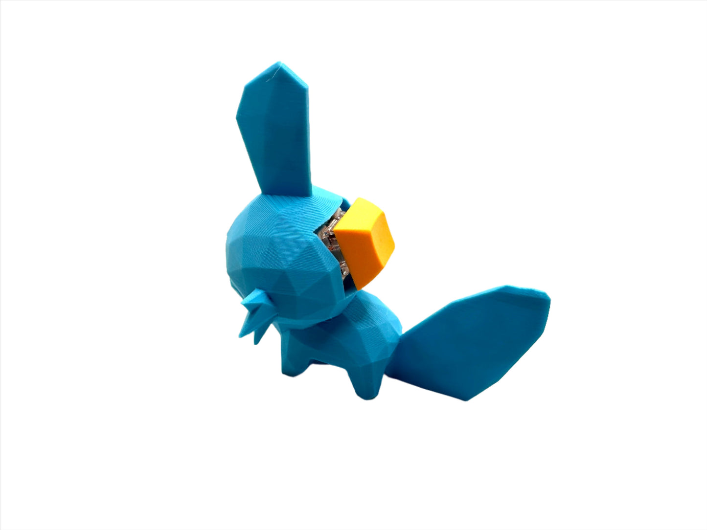 Low Poly Mudkip Pokemon Mechanical Switch Fidget Toy | Stim Toy, Stress Relief, ADHD, ASMR