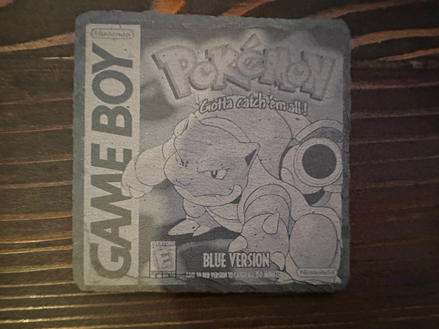 90's Pokemon Gameboy Cover Slate Coaster