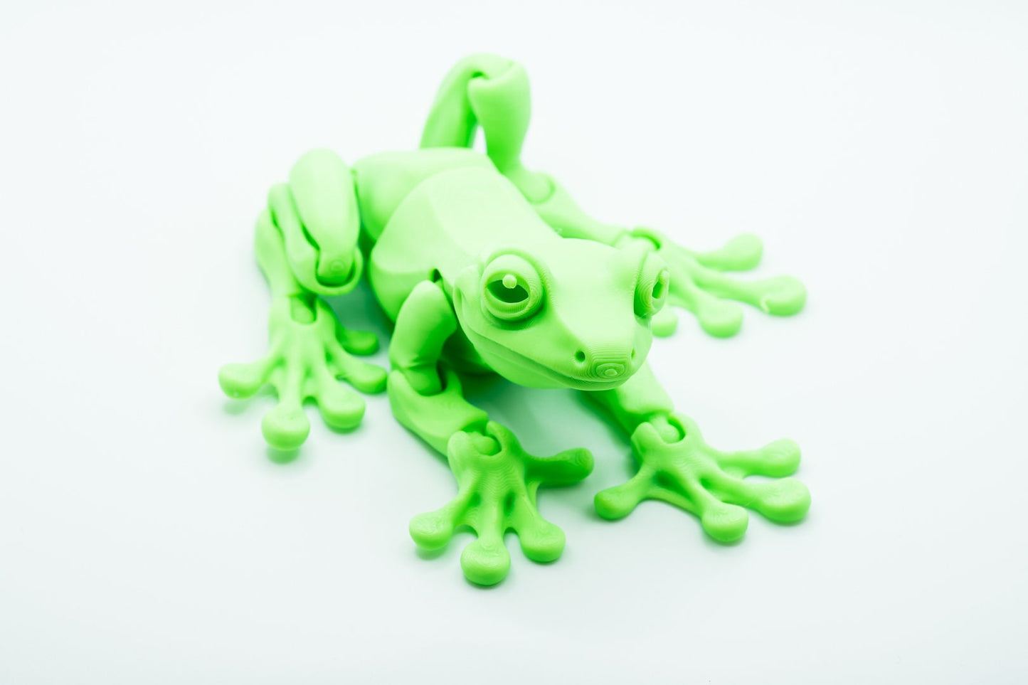 Articulating Flexi Frog Fidget Toy, Multiple color options