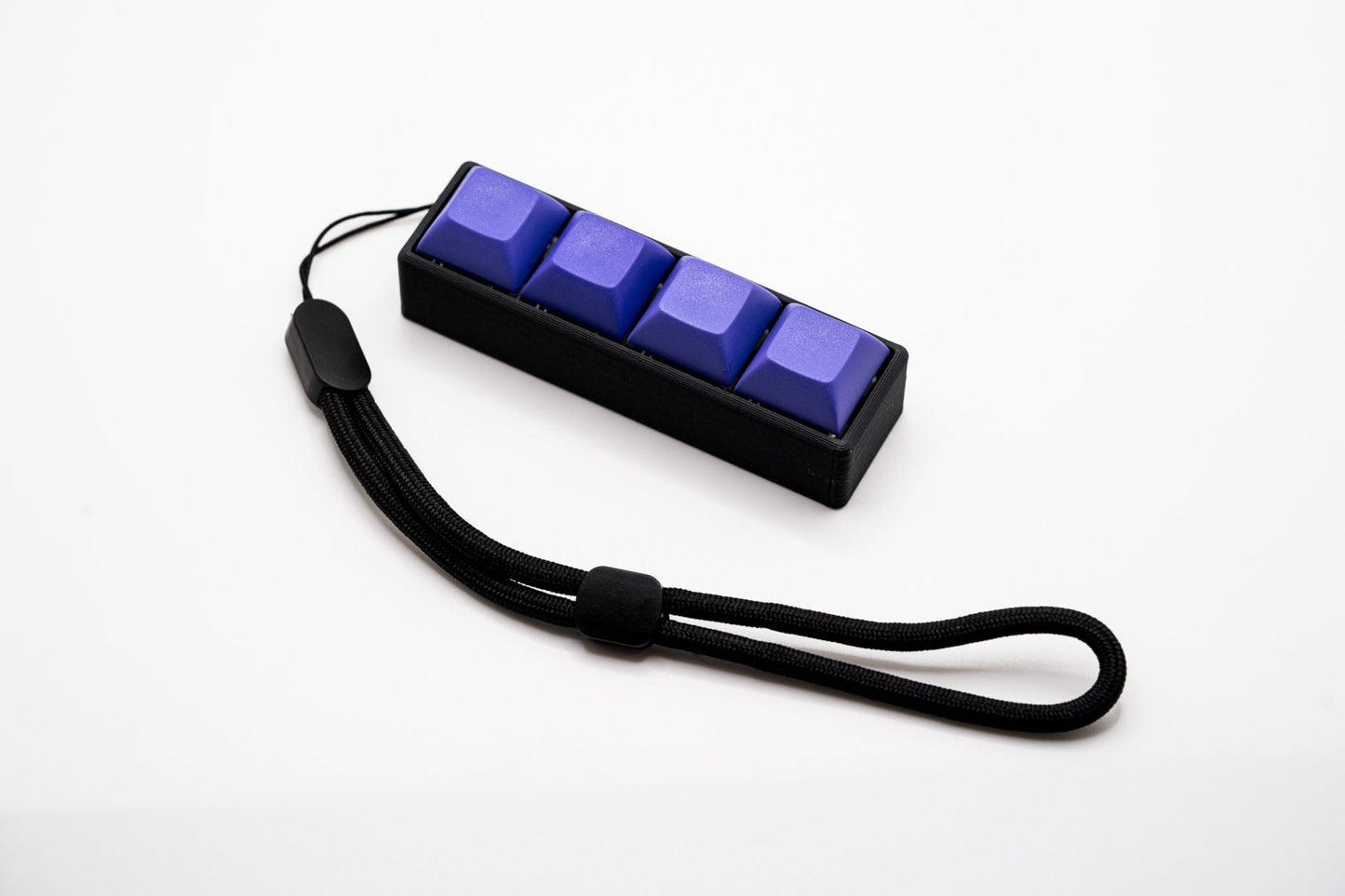 4-Button Mechanical Switch Clicky Fidget Toy w/ Adjustable Wrist Strap, Fidget Toy, Asmr, Stimy Toy, Keyboard, Desk Toy, keycap Fidget