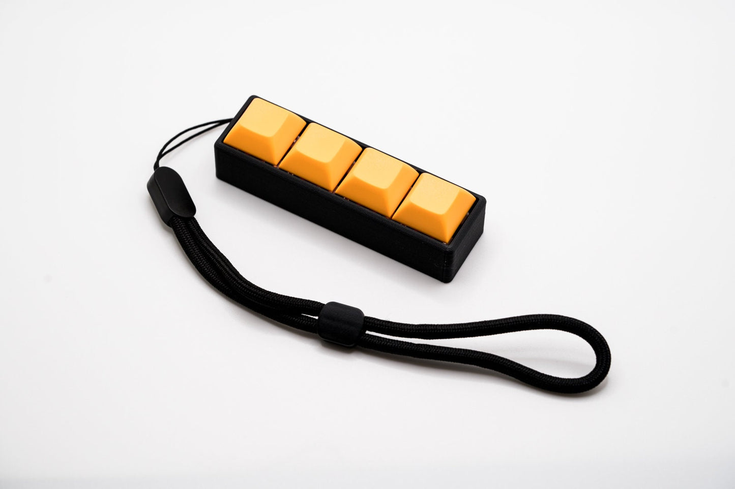 4-Button Mechanical Switch Clicky Fidget Toy w/ Adjustable Wrist Strap, Fidget Toy, Asmr, Stimy Toy, Keyboard, Desk Toy, keycap Fidget