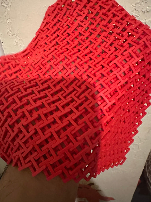 3D Printed Articulating Chainmail, Multiple color options | Party Favor, Gift For her, Christmas Gift, Children's Toy