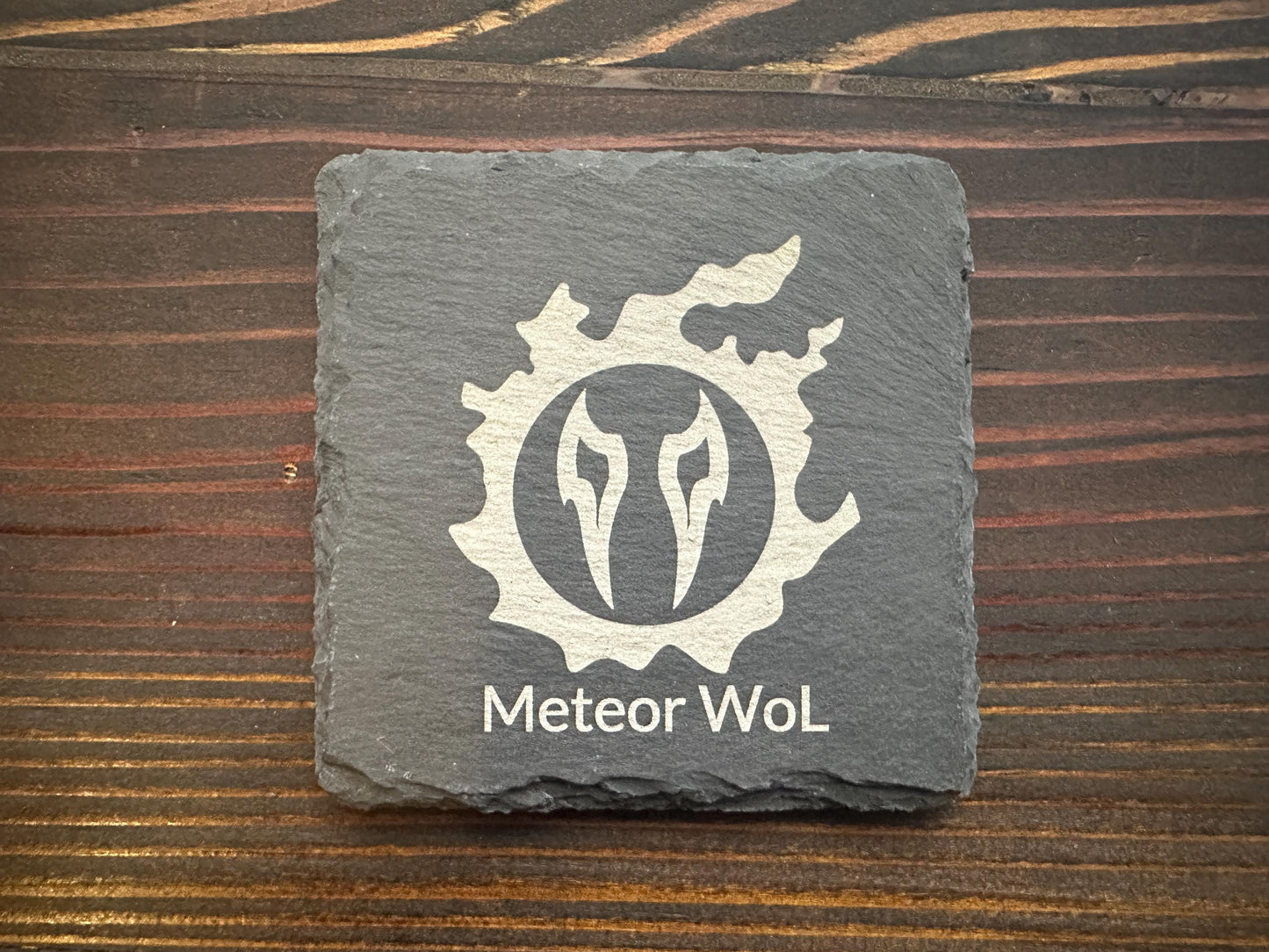 Final Fantasy XIV Disciple of War Slate Coasters | Optional Name Personalization