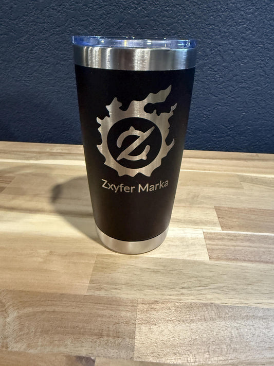 FFXIV Job Emblem 20 oz Tumbler| Optional Name Customization