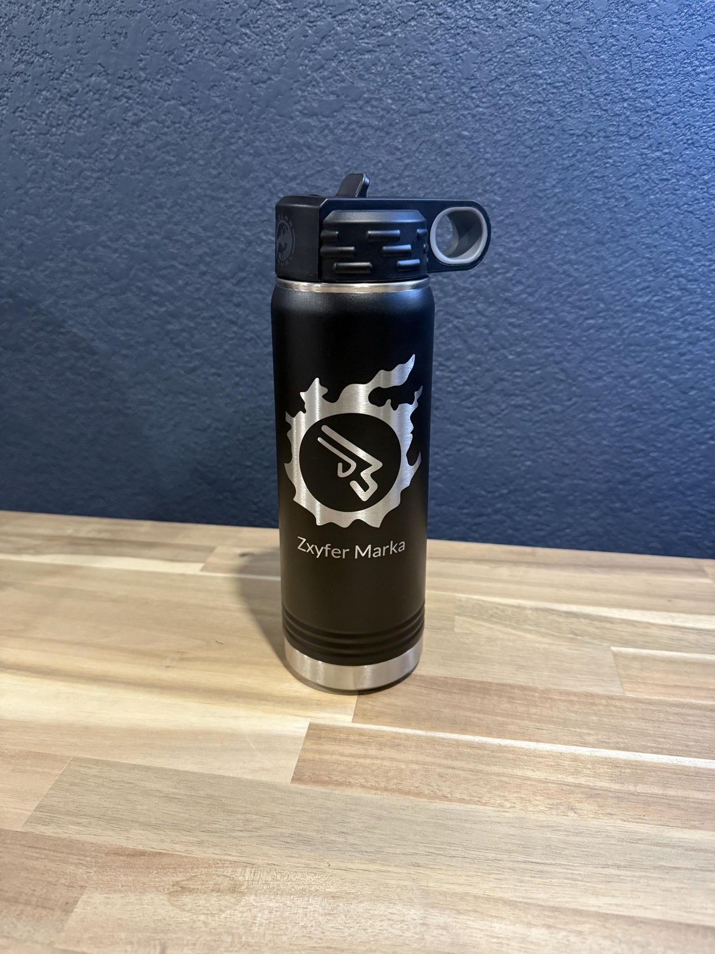 FFXIV Job and Title 20oz Water Bottle - FFXIV Water Bottle - XIV Gamer Water Bottle - Personalization | Multiple Color Options