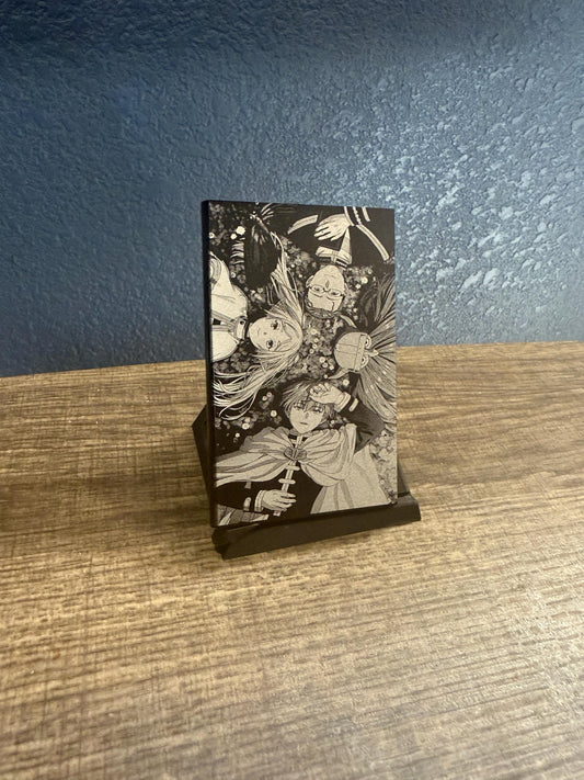 An Elf's Nostalgic Journey, Pop Up Wallet, Laser Engraved, Multiple Wallet Styles, Multiple Color Options, Gift For Her, Otaku Accessory