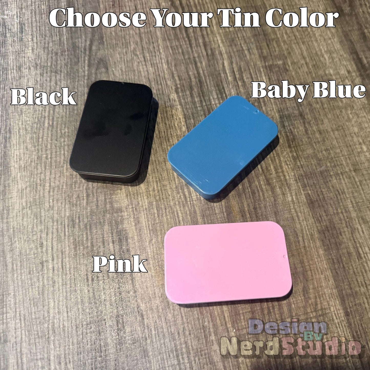 Tarot Card Laser Engraved Tin Container | Otaku Gift, Anime Accessory, Gift for Him, Gaming gift, EDC, Stash Box, Anniversary Gift