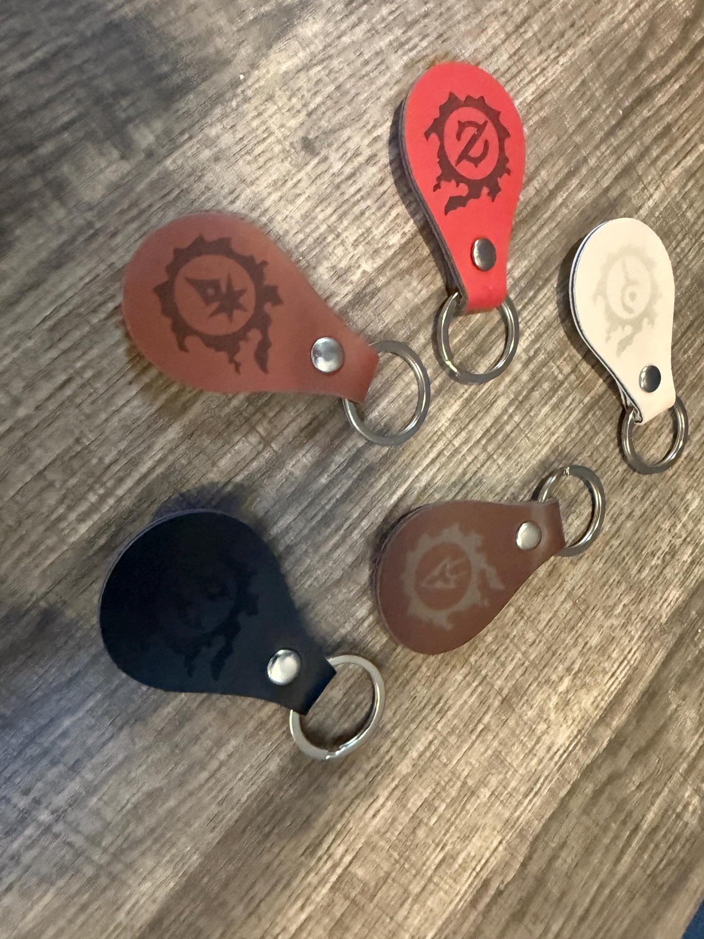 FFXIV PU Leather Job Meteor Keychain Fob Icon Logo Soul FF14, MMO Gift, mmorpg, Gaming Gift, Anime