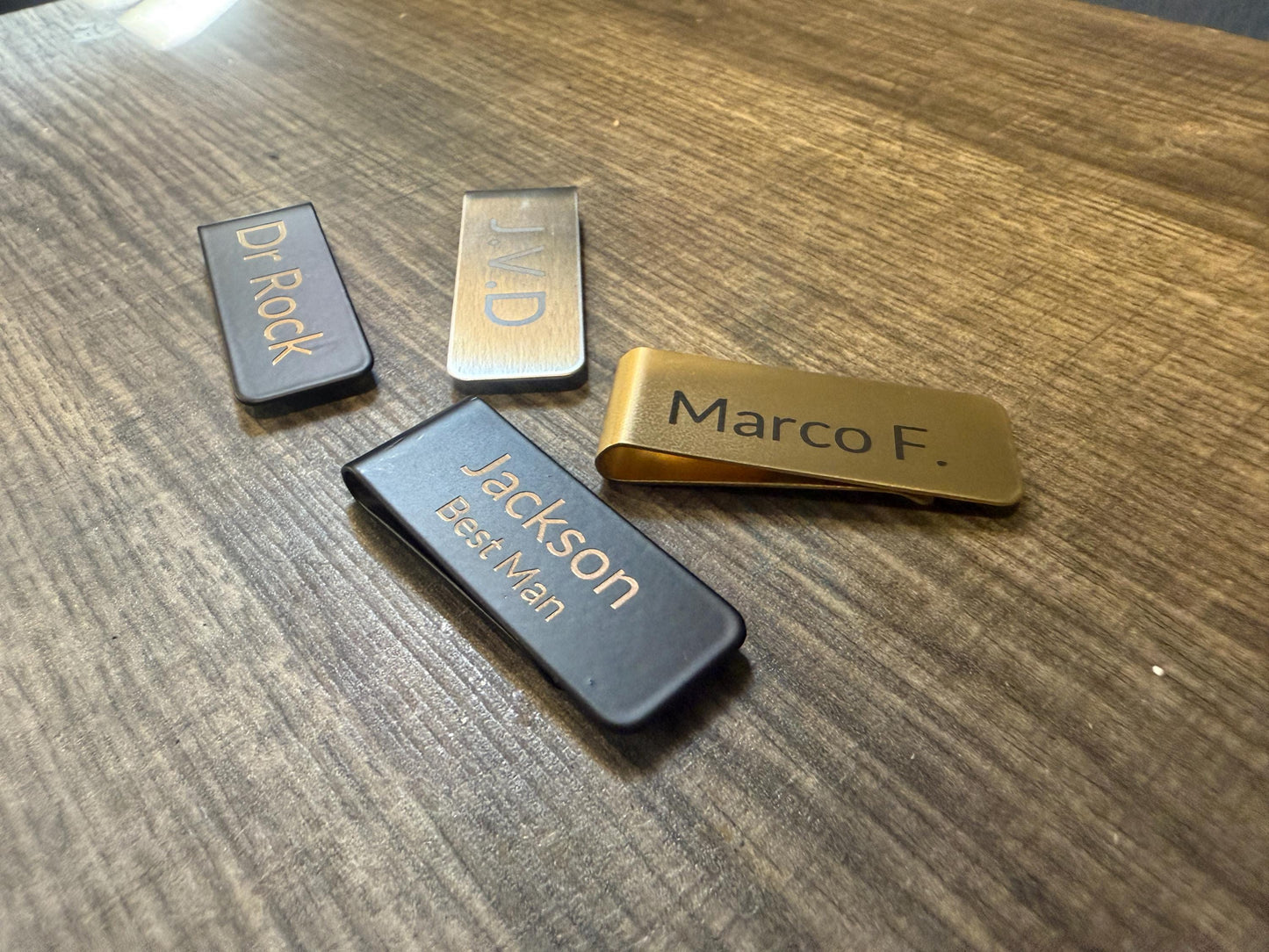Personalized Money Clip,Holiday Gift,Bridal Gift, Groomsmen Gift, Father's Day Gift, Gift For Him, Gift For Dad, Best Dad Gift, Wedding Gift
