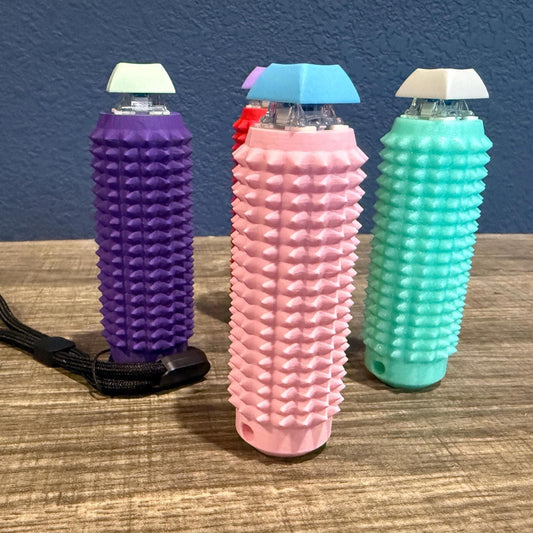 2 IN 1 Keyboard Clicker Spiky Roller, Fidget Toy, Asmr, Stim Toy, Keyboard, Desk Toy, Keycap Fidget, Gift For Him, Gift For Her, Sensory