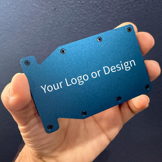 Personalized Laser Engraved Slim Minimalist Wallet, Office Gift, Business Gifts, Birthday Present, Anniversary Gift, Anime Wallet, Otaku