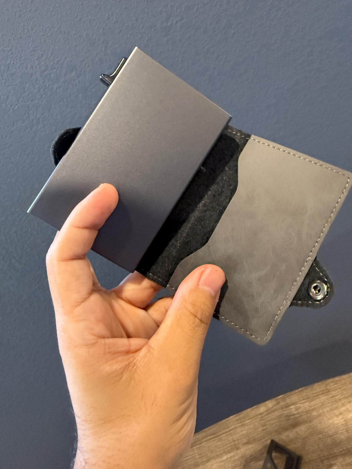 Bifold Popup PU Leather Wallet RFID Blocking Laser Engraved Adventurers Tome Nerdy Gift