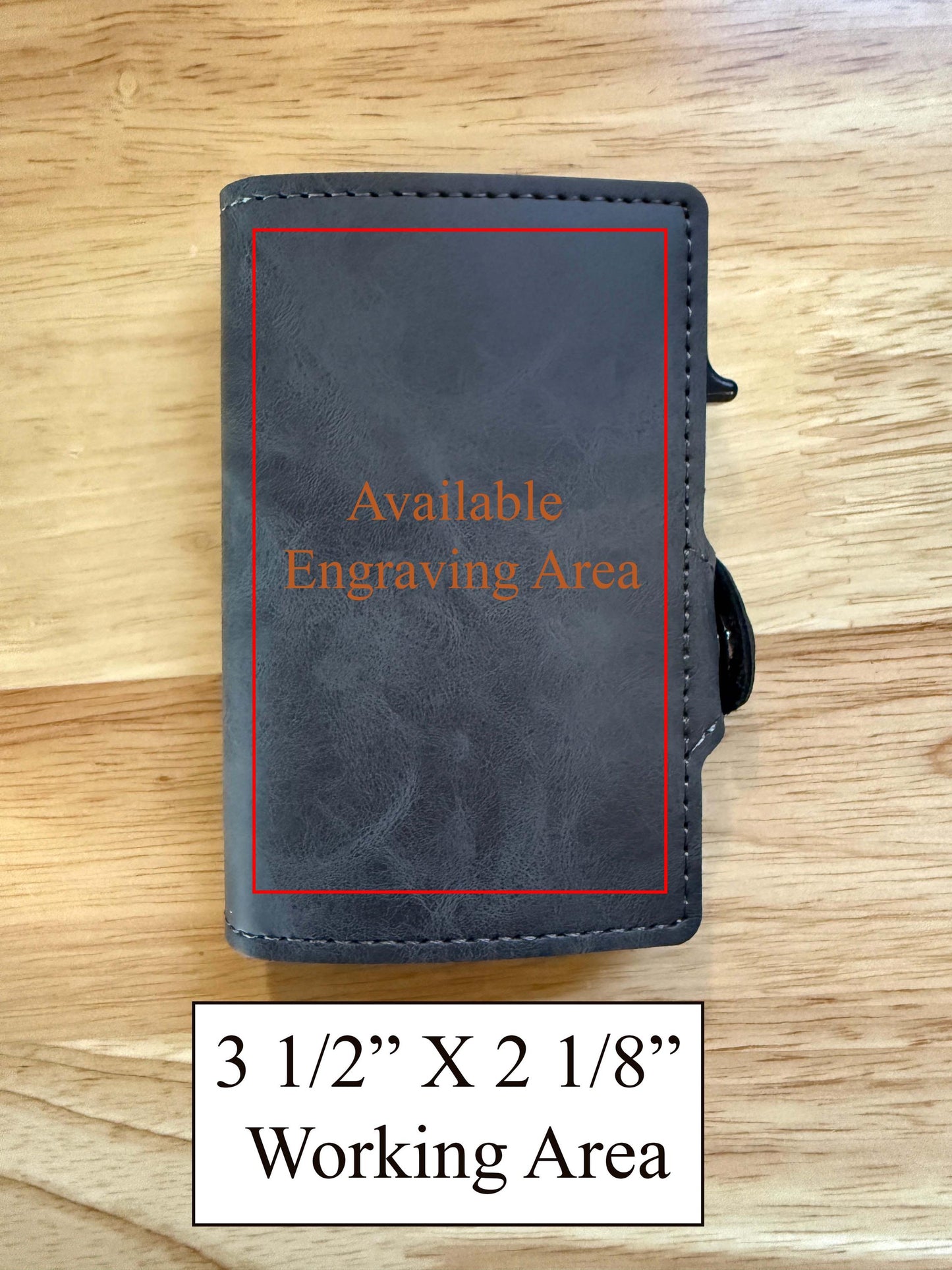 Custom Anime & Gamer Wallet - Personalized PU Leather Engraved Wallet With Your Favorite Character, Logo or Gamer Tag, Otaku Gift RFID Block