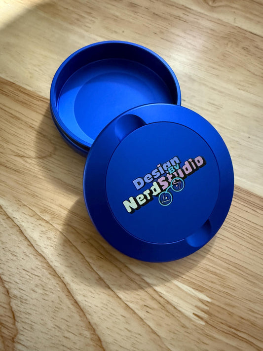 Personalized UV Printed Full Color Metal Pouch Can – Custom Business Logo & Promotional Design Container