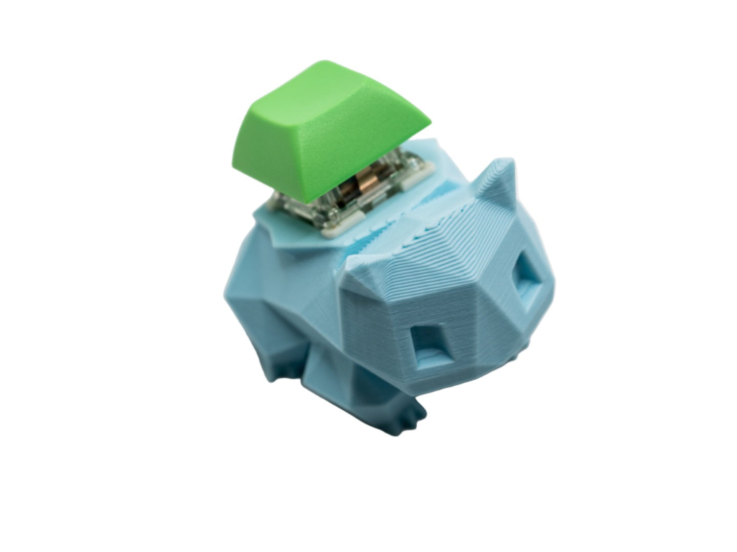 Low Poly Bulbasaur Pokemon Mechanical Switch Fidget Toy