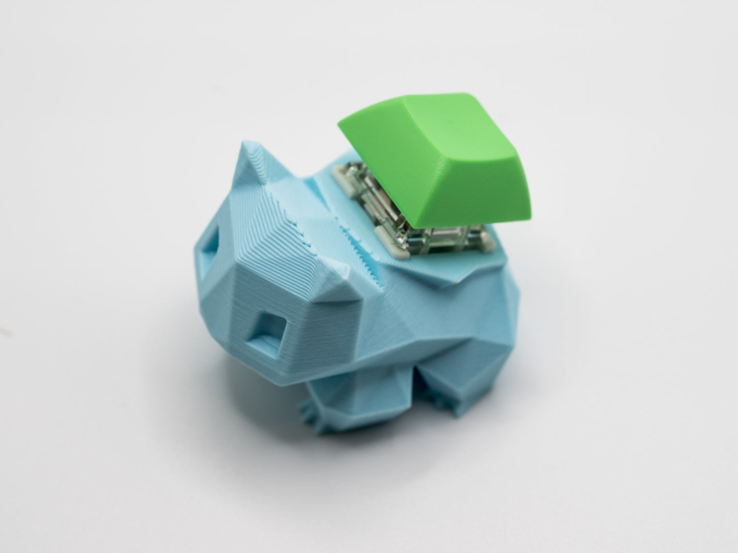 Low Poly Bulbasaur Pokemon Mechanical Switch Fidget Toy