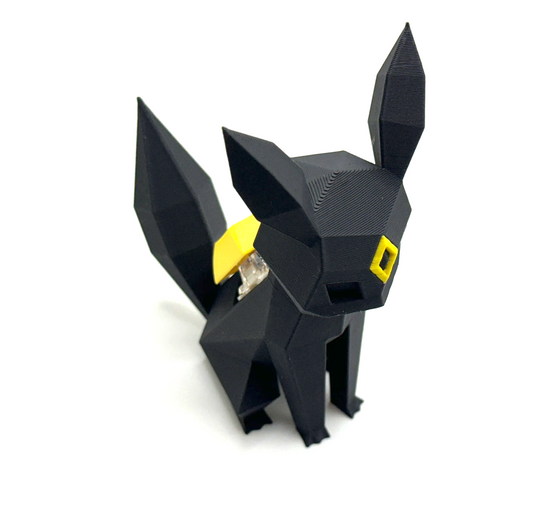 Low Poly Umbreon Mechanical Switch Fidget Toy | Stim Toy Stress Relief ADHD ASMR